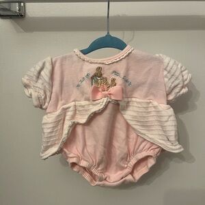 Vintage Peter Rabbit Baby Romper
